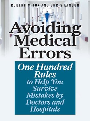 cover image of Avoiding Medical Errors